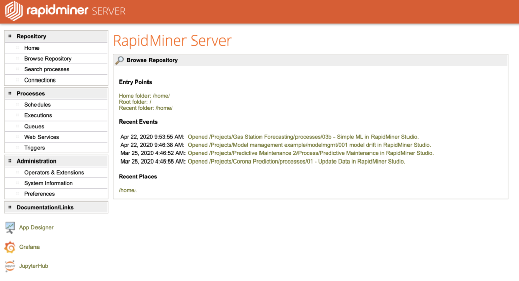 RapidMiner for teams